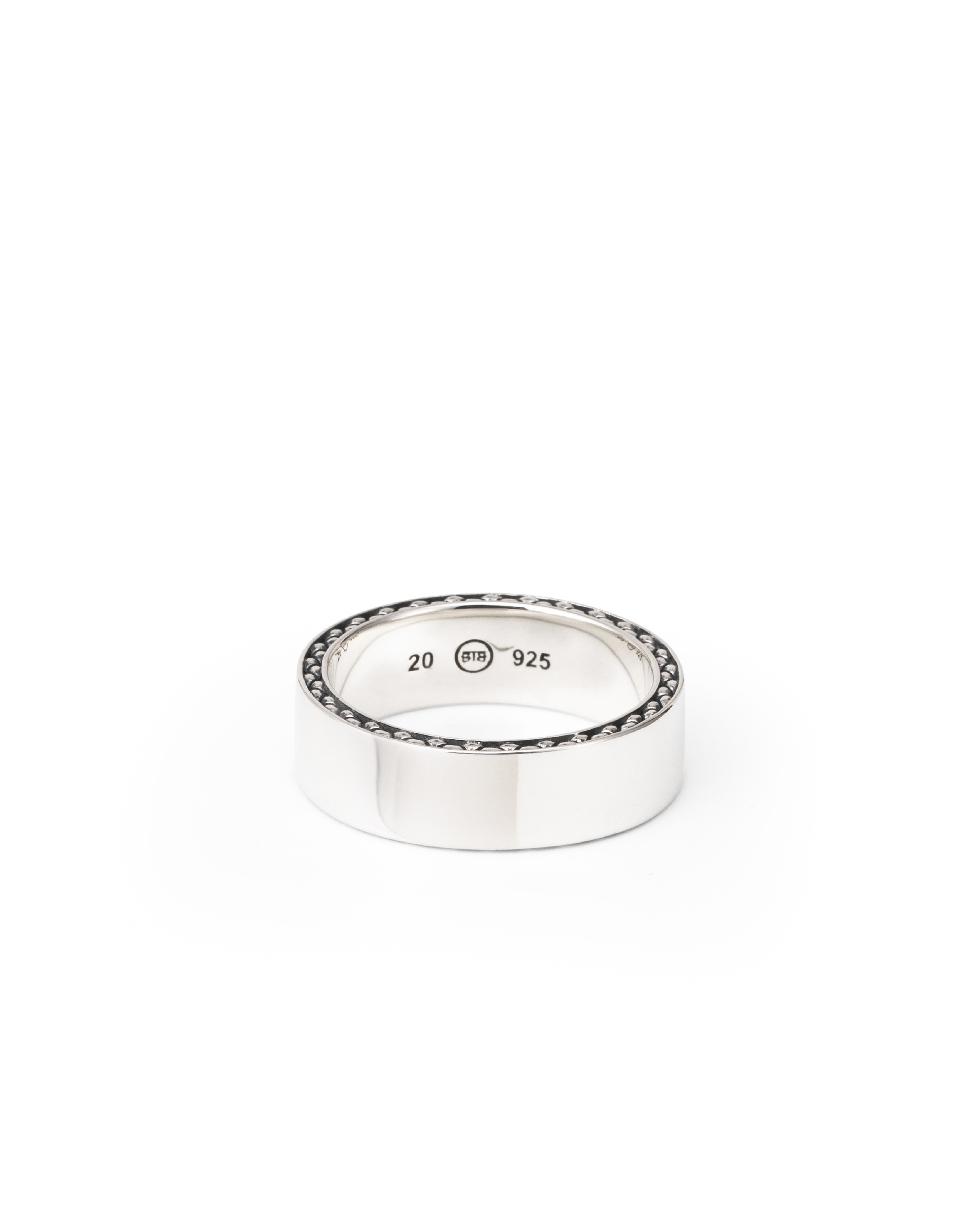 Buddha to Buddha - Zilveren ring, George Smooth Ring Silver, 344 maat19 - 001J023440119